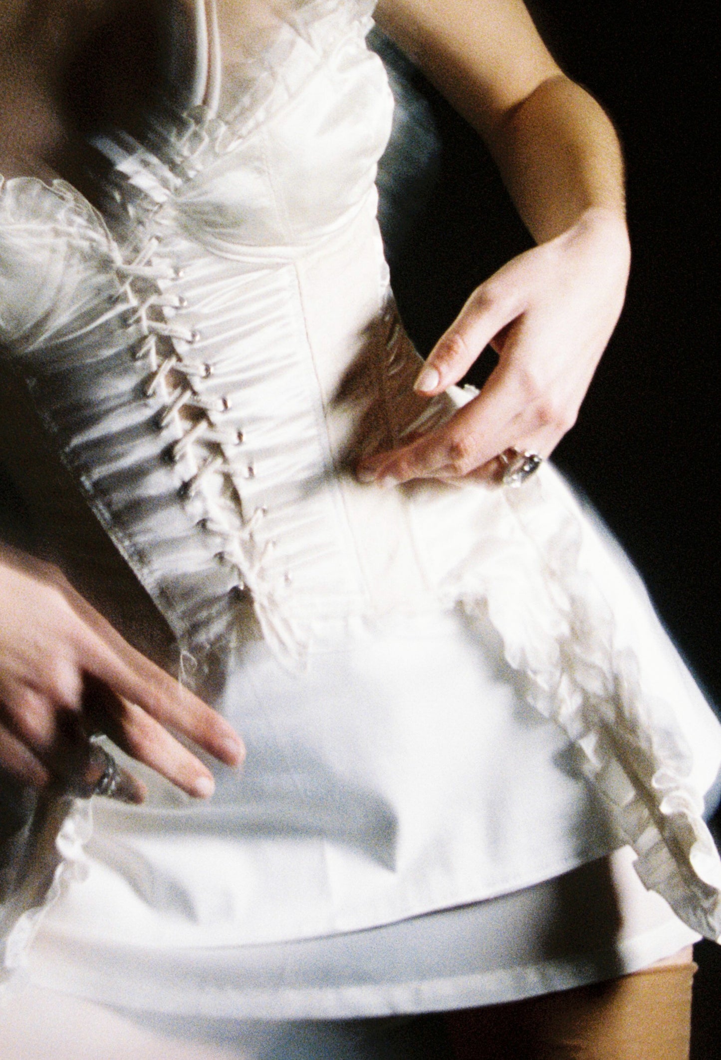 Silk Ellifian Handmade Corset