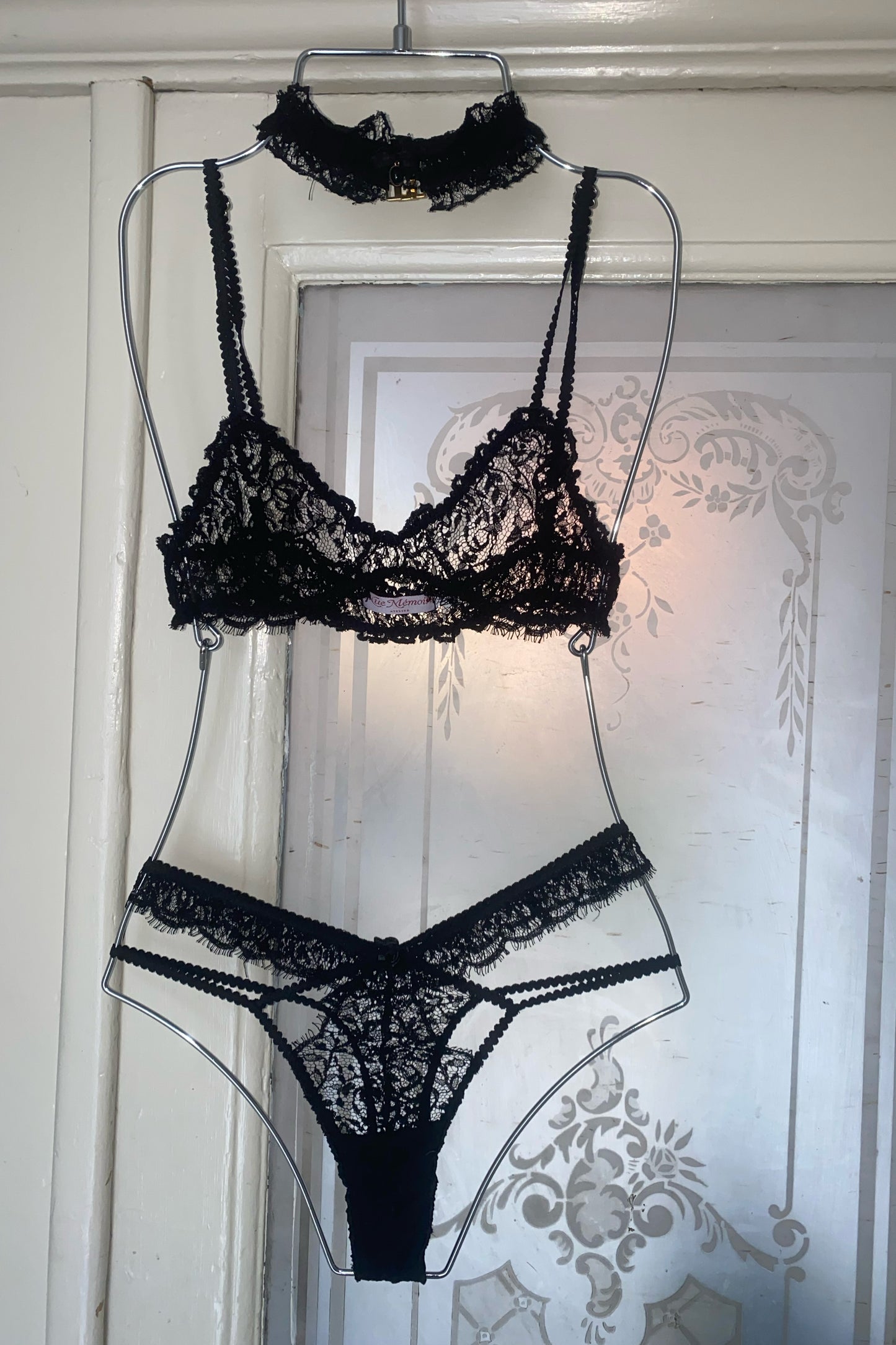Rose Lace Set - Handcrafted from Maison Lace Leftovers