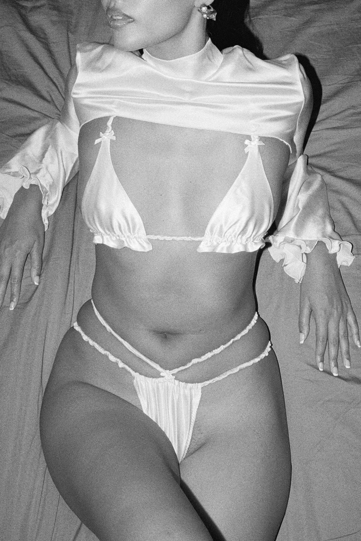 Laila Silk Set Ivory