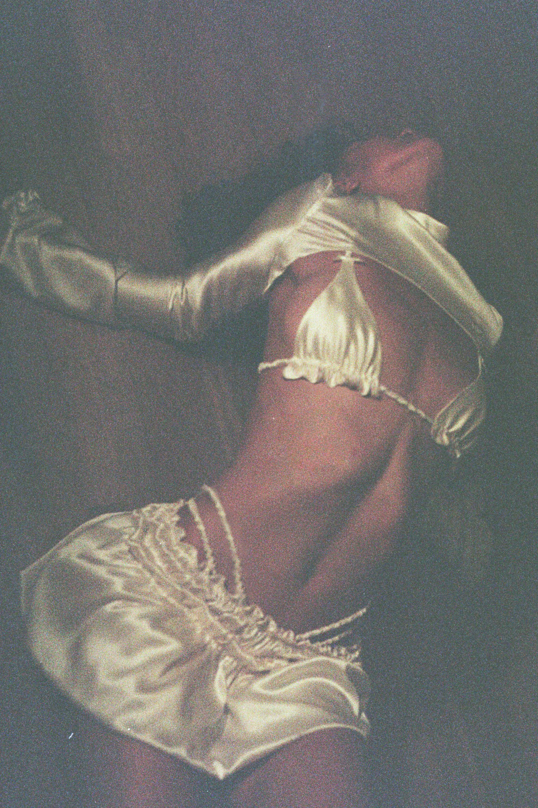 Laila Silk Set Ivory