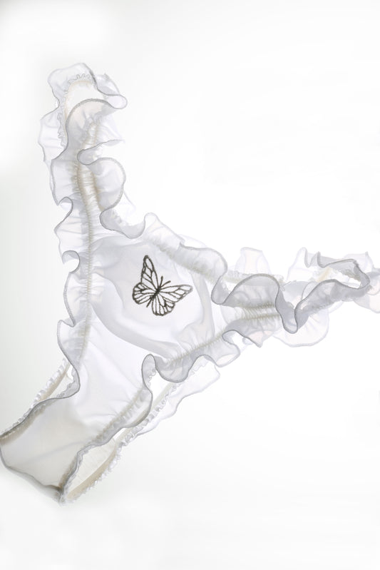 Ruffle Brazilian Tulle Butterfly